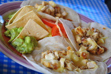 Chicken tacos