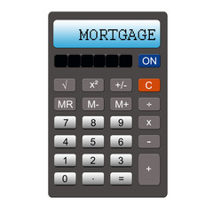 Fototapeta na wymiar Mortgage Calculator