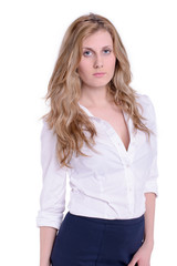 Young business woman