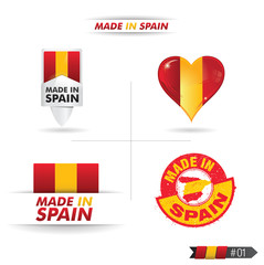 coeur, tampon made in spain