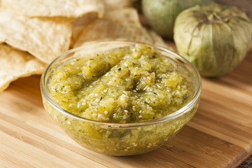 Fresh Homemade Salsa Verde