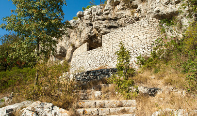 Small tower on the hillside