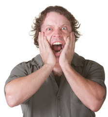 European Male Screaming