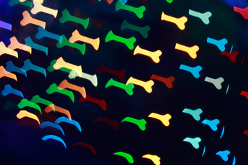 defocused circular facula