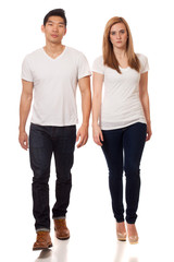 Fototapeta premium Casual Young Couple