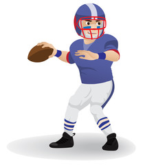 Quarterback  football player