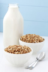 Delicious healthy crunchy cereal