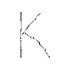 vector alphabet on a white background. Eps10