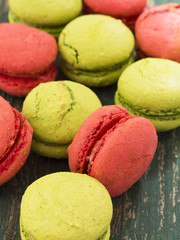 colorful and tasteful macaroons