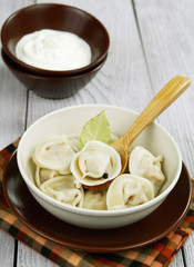 Russian pelmeni