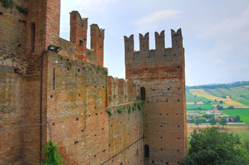Castle of Castell'Arquato. Emilia-Romagna. Italy.