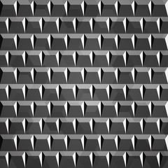 abstract chrome seamless pattern