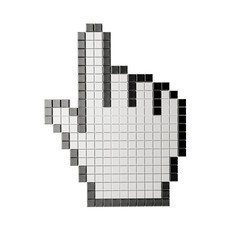 Fototapeta premium Isolated mouse hand cursor 3D