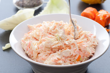 Carrot And Cabbage Coleslaw