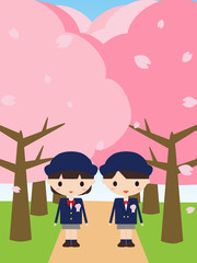 園児　入園　卒園