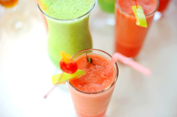 Wasp in Fruit Cocktail