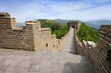 Great Wall of China in Summer