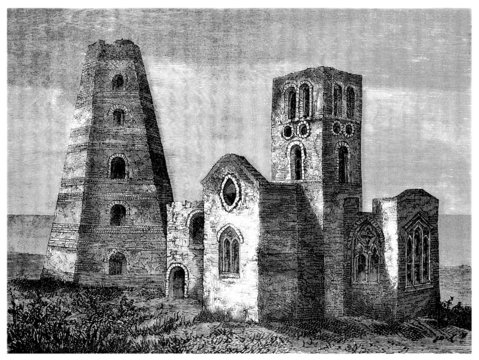 Medieval Lighthouse & Church - Phare & Eglise