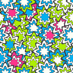 confetti seamless pattern