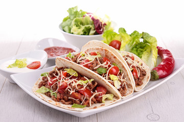 beef taco