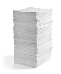 stack of papers documents office business