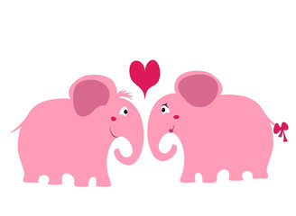 couple of elephants