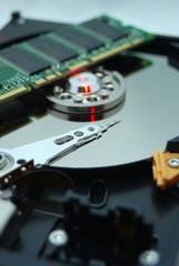 ハードディスクとメモリー