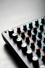 Music mixer desk