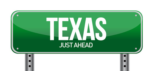 Texas Road Sign