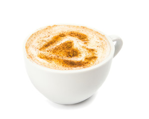 A Cup of Cappuccino with Froth, Cinnamon