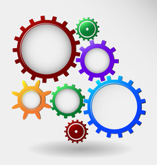 Colorful gear