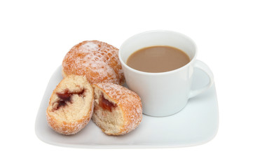 Coffee and doughnuts