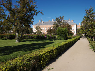 Fototapeta na wymiar Palacio Real de Aranjuez, Madrid, España.