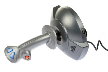 Joystick isolated on white background