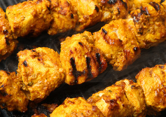 Indian Chicken Tikka Kebabs