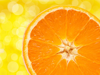 orange close up