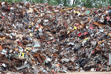 Scrap Metal ready for recycling
