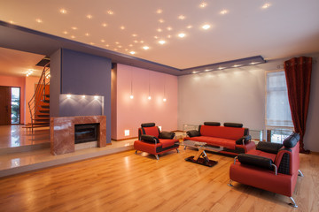 Amaranth house - Living room