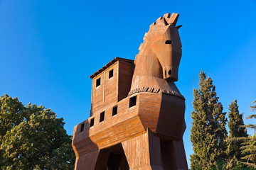 Trojan Horse - Troy Turkey © Nikolai Sorokin