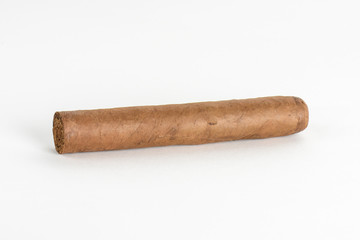 Cigar on White Background