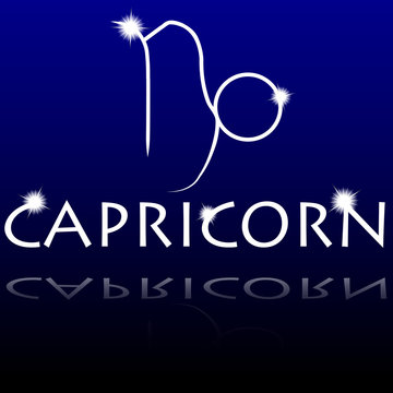 Signs of the zodiac. Capricorn