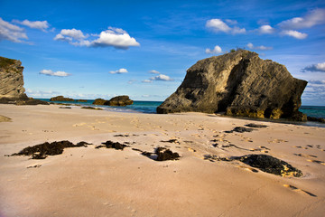 Bermuda beach during a hot summer day