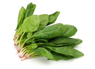 bunch of fresh spinach