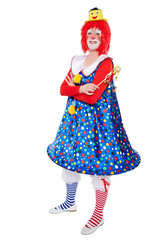 Clown mit Puppe 2