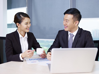 asian business people