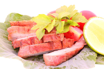 Roasted red pork
