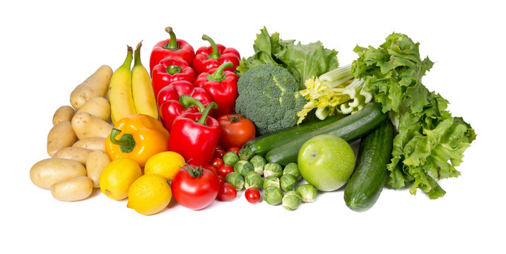 Obst und Gemüsemix