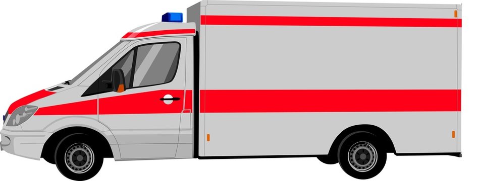 Karteikarten für Krankenwagen/Krankenwagen
