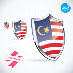 I Love Malaysia Flag Illustration, Sign, Symbol