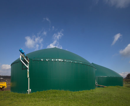 Biogasanlage in Hessen